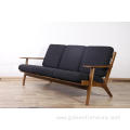 Hans Chair Sofa Solid Wood Frame Furniture